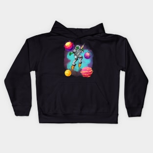 Space alien Kids Hoodie